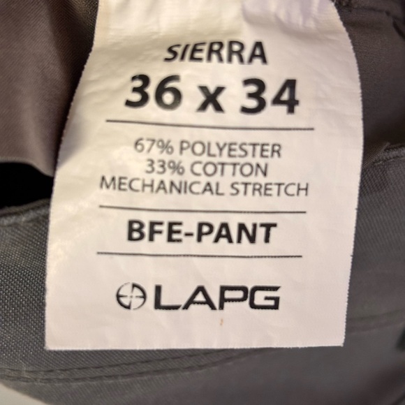 LA Police Gear 2 Pair BFE Stretch Tactical Cargo Pants Charcoal Sierra 36 X 34 - Picture 7 of 9